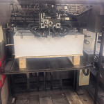 Used Mitsubishi D3000R-4+C four color 28 x 40 inch printing press for sale tower coater 2/2 or 4/0 convertible perfector