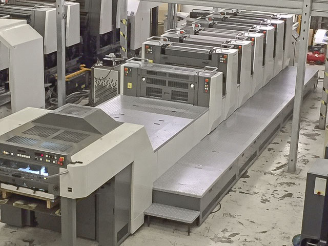 Used, Komori, LS, 629, CX, printing, press, for, sale, six, color, tower, coater